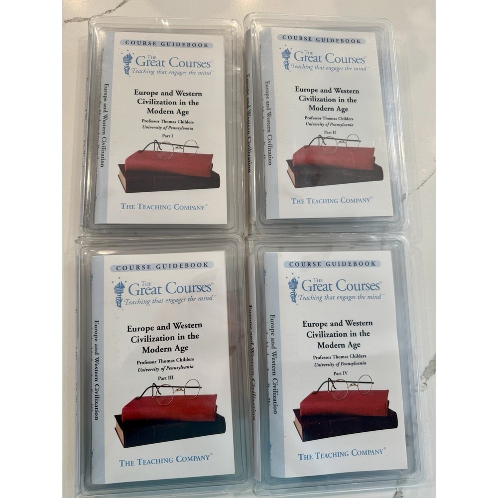 The Great Courses Europe & Western Civilization in the Modern Age Parts I-IV CD